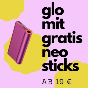 glo hyper x2 Red Black + gratis neo sticks für 9 € kaufen