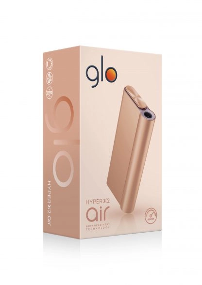 glo hyper x2 air rosey gold packung